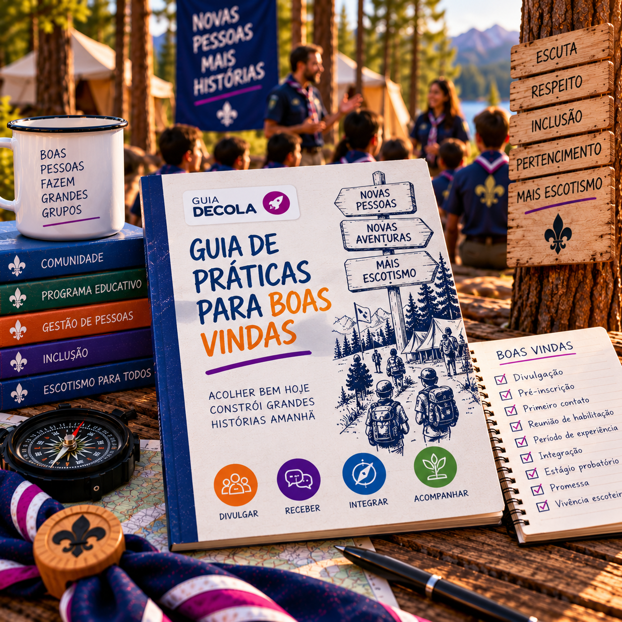 Guia de práticas para boas vindas